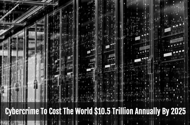 Cybercrime Magazine image of servers in black and white