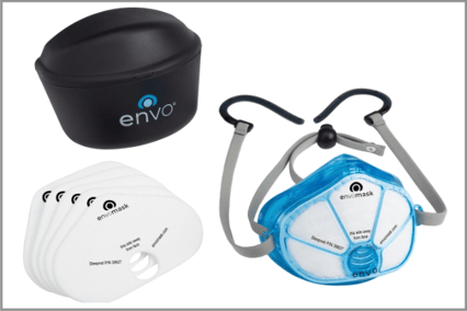 ENVO gel mask mask with filters and case