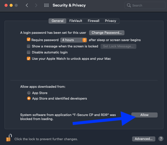 F-Secure Computer Protection installation screenshot 