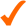 orange check mark