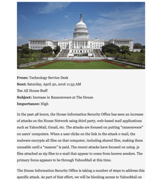U.S. Congress Bans YahooMail - What it Means to You, Personally and Professionally.