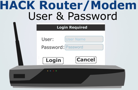 Hacker Router and Modem