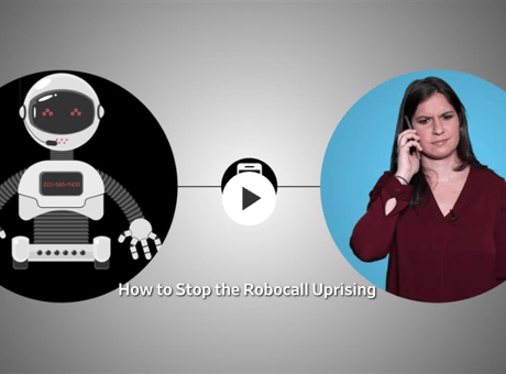 woman robo call