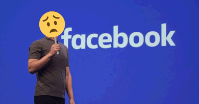 Facebook Zuckerberg frown face 