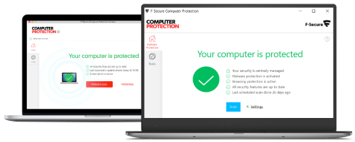 f-sec device laptops protected