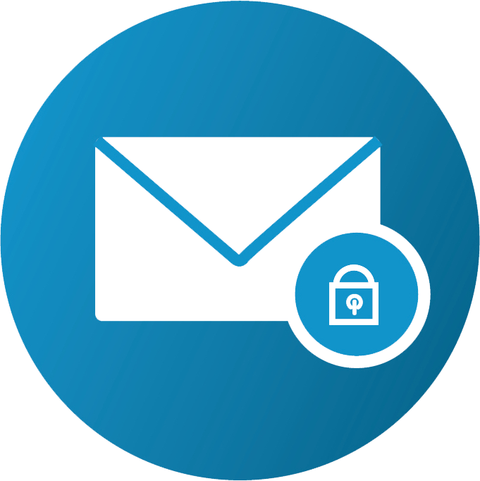 icon for Private Email from Total Digital Security