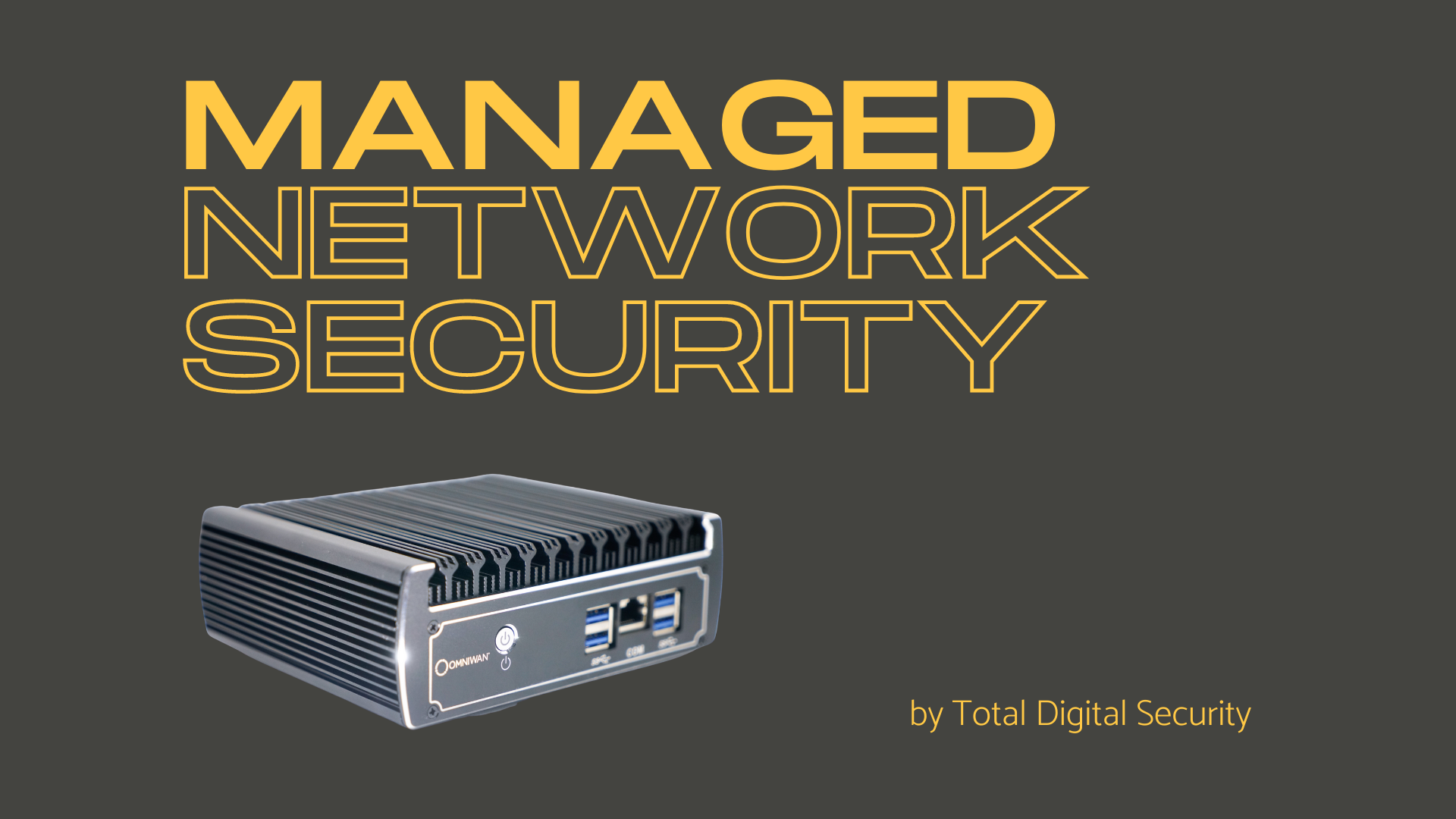 Managed Network Security for home internet routers