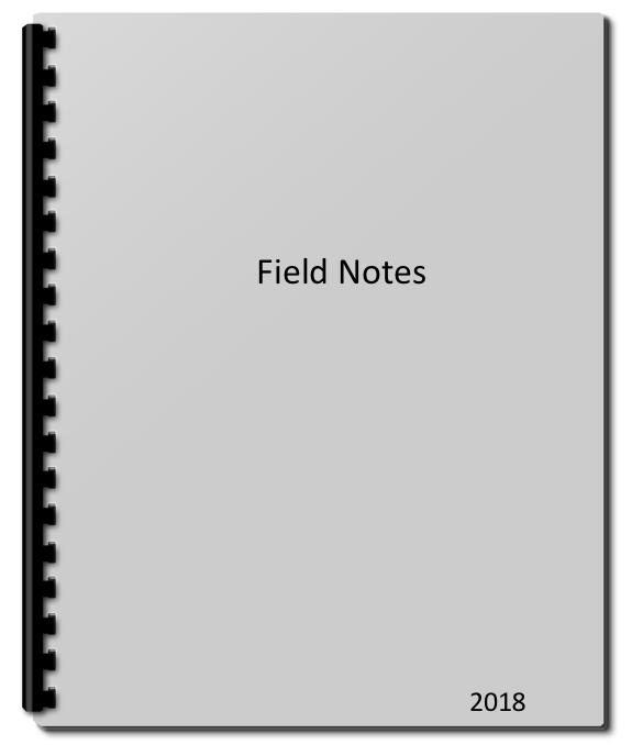 field notes spiral pad